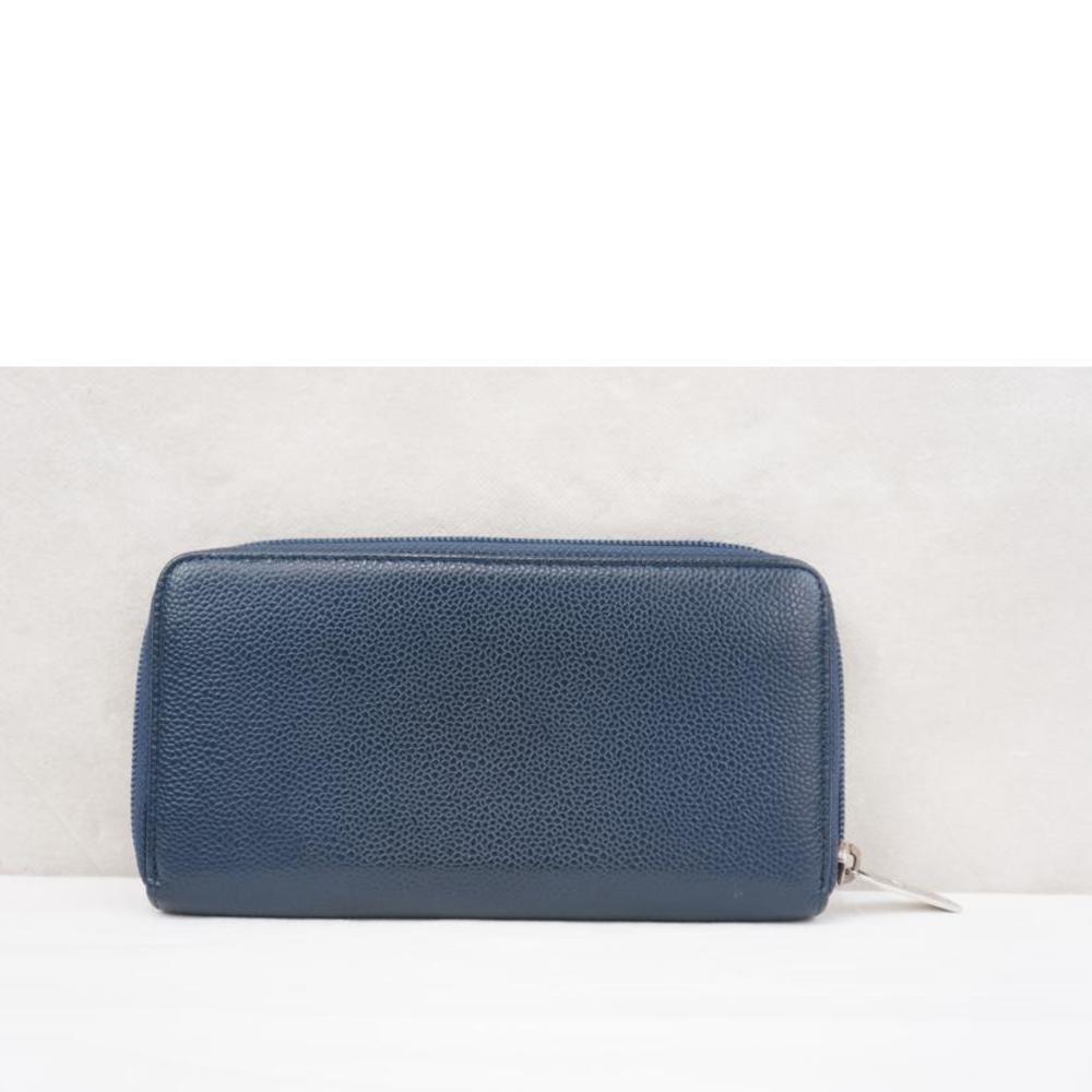 Chanel Bag Caviar Wallet Round Black